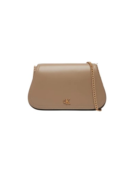 Calvin Klein sac bandoulière femme beige – Compact