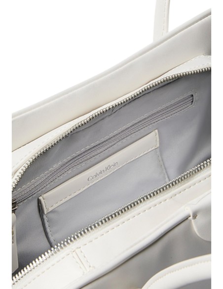Calvin Klein sac femme blanc grand format – Élégant