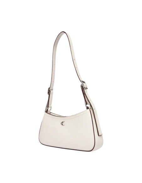 Calvin Klein sac femme blanc zippé format allongé