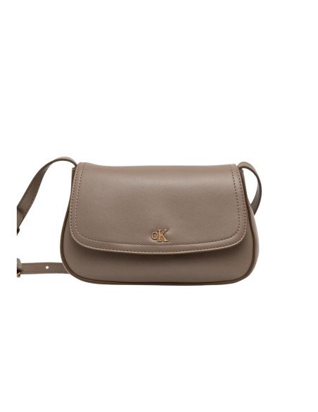 Calvin Klein sac bandoulière femme beige – Compact