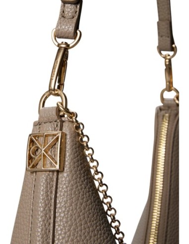 Calvin Klein sac à main femme beige grand format