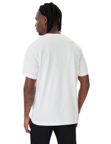 Calvin Klein t-shirt homme blanc imprimé coton