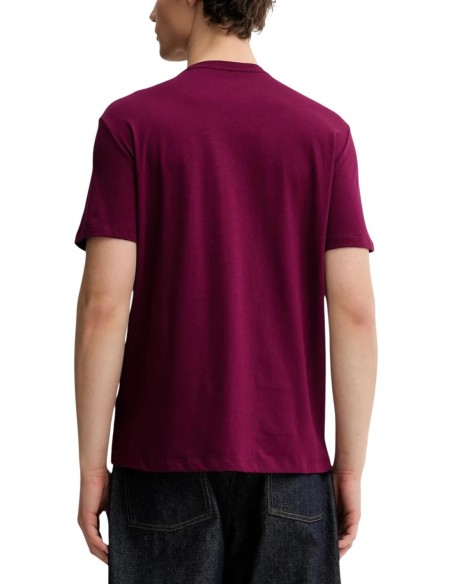 Calvin Klein t-shirt homme bordeaux imprimé