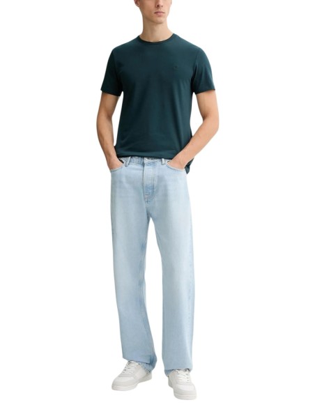 Calvin Klein t-shirt homme vert coton stretch
