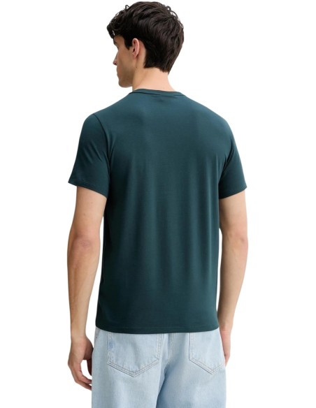 Calvin Klein t-shirt homme vert coton stretch