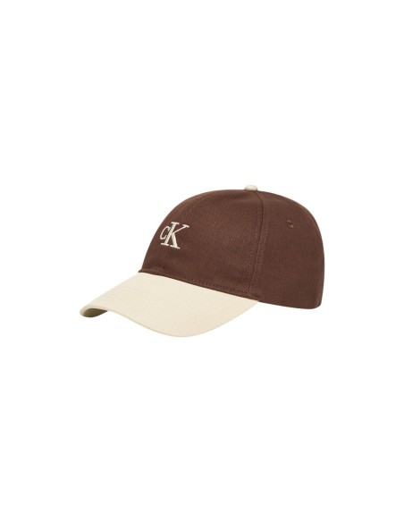 Calvin Klein casquette homme marron coton – Été