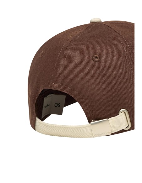 Calvin Klein casquette homme marron coton – Été