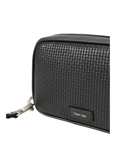 Calvin Klein sac homme cuir noir – Compact