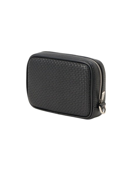 Calvin Klein sac homme cuir noir – Compact