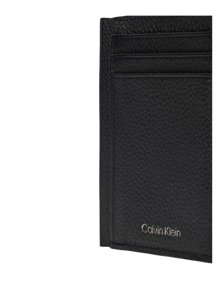 Calvin Klein portefeuille homme cuir noir – Ultra fin