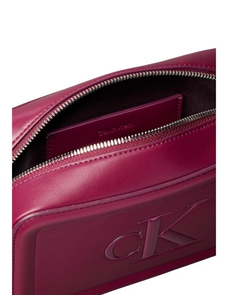 Calvin Klein sac femme bordeaux zippé – Urbain