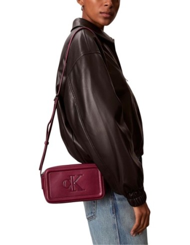 Calvin Klein sac femme bordeaux zippé – Urbain