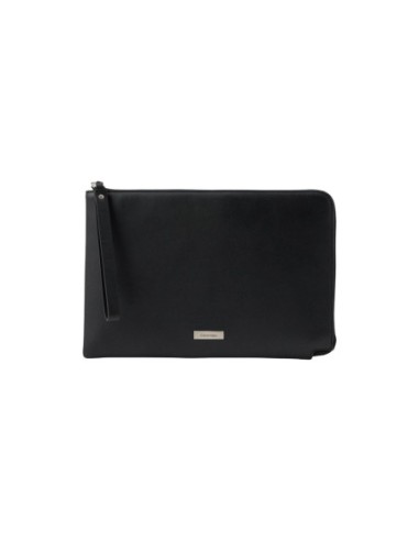 Calvin Klein pochette homme cuir noir – Élégante