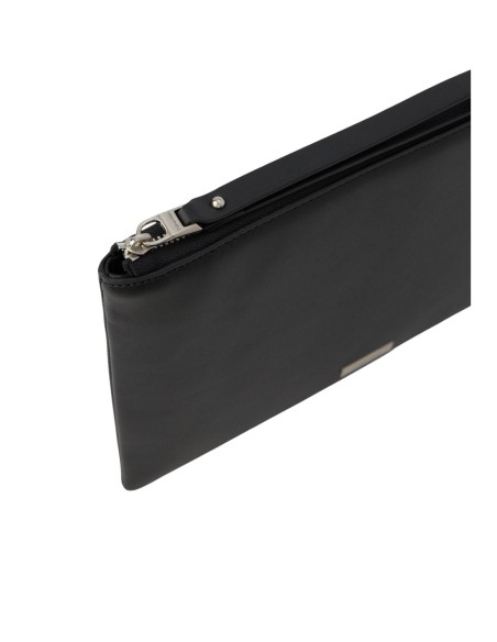 Calvin Klein pochette homme cuir noir – Élégante