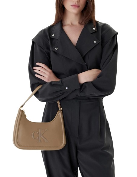 Calvin Klein sac à main femme beige – Élégant