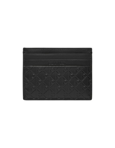 Calvin Klein portefeuille homme cuir noir ultra fin