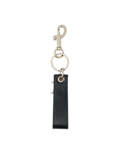 Calvin Klein porte-clés homme cuir noir – Élégant
