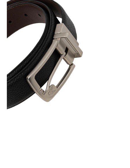 Calvin Klein ceinture homme cuir noir – Classique