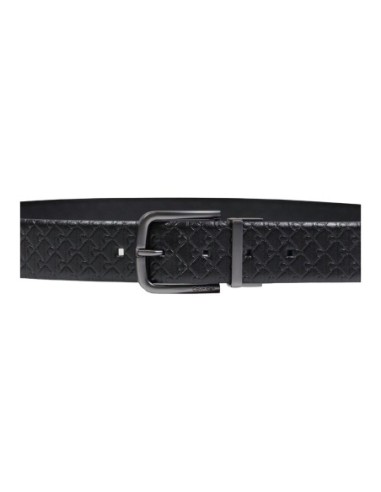 Calvin Klein ceinture homme cuir noir large