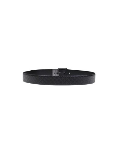 Calvin Klein ceinture homme cuir noir large