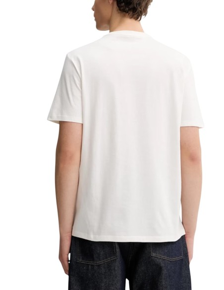 Calvin Klein t-shirt homme blanc imprimé coton