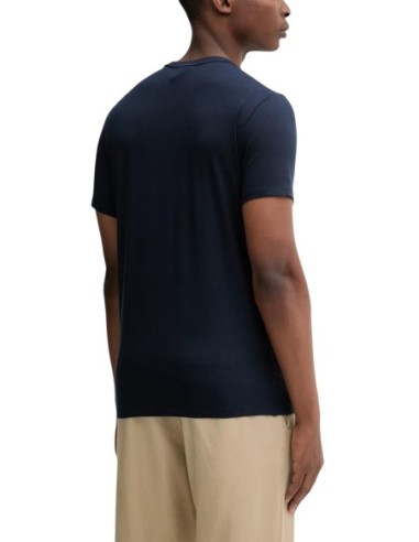 Calvin Klein t-shirt homme bleu coton stretch