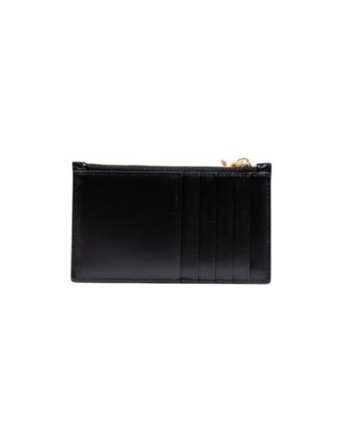 Calvin Klein portefeuille femme noir zippé fin