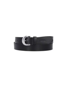 Calvin Klein ceinture femme cuir noir – Élégante