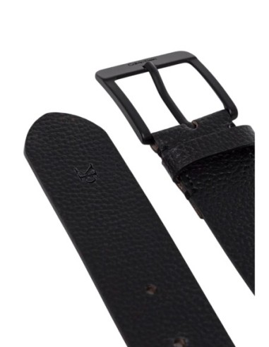 Calvin Klein ceinture homme cuir noir large