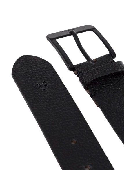 Calvin Klein ceinture homme cuir noir large