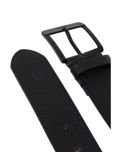 Calvin Klein ceinture homme cuir noir large