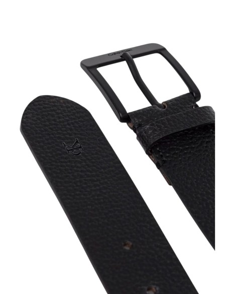 Calvin Klein ceinture homme cuir noir large