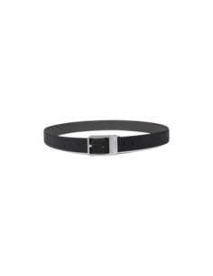 Calvin Klein ceinture homme cuir noir longue