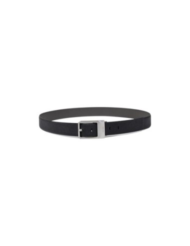 Calvin Klein ceinture homme cuir noir longue