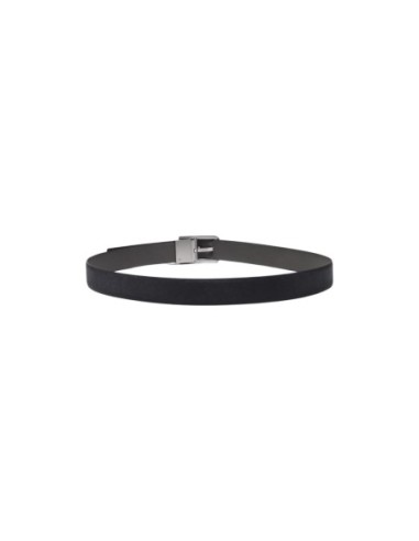Calvin Klein ceinture homme cuir noir longue