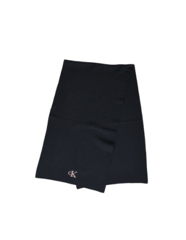 Calvin Klein écharpe femme noire imprimée – Hiver