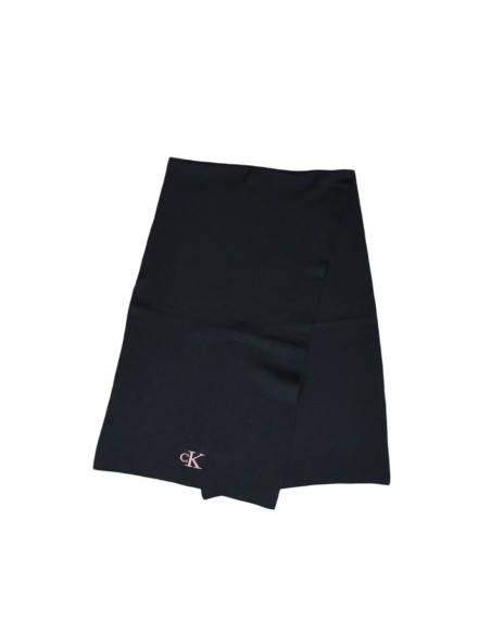 Calvin Klein écharpe femme noire imprimée – Hiver