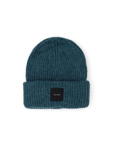 Calvin Klein bonnet homme vert alpaga laine – Hiver