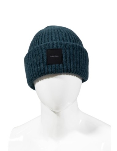 Calvin Klein bonnet homme vert alpaga laine – Hiver