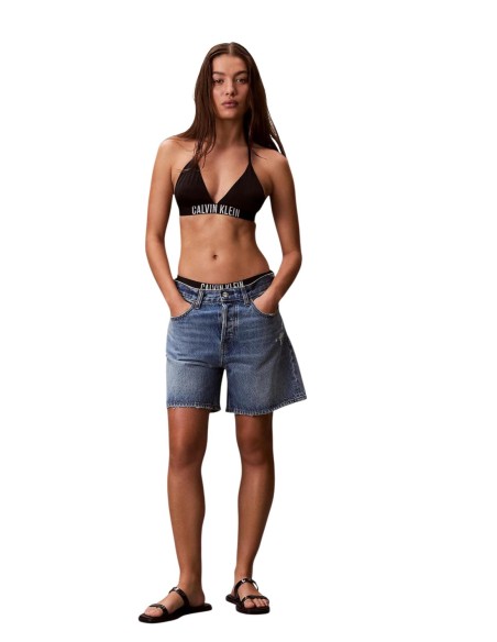 Calvin Klein Jeans haut de bikini noir triangle
