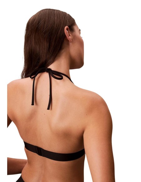 Calvin Klein Jeans haut de bikini noir triangle