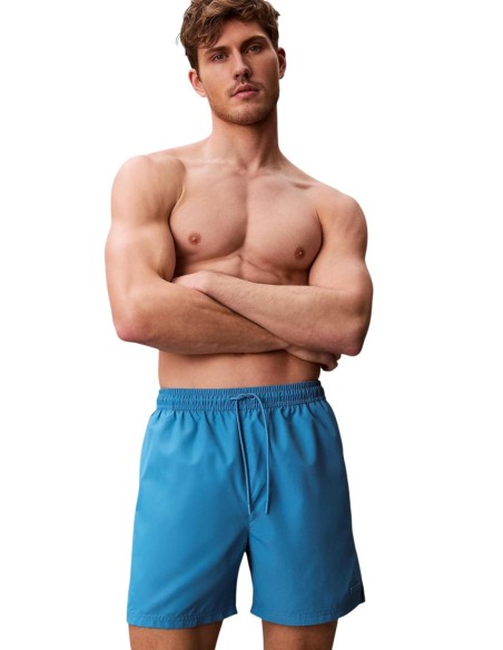 Calvin Klein Jeans short de bain homme bleu azur