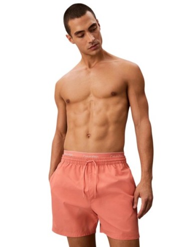 Calvin Klein Jeans short de bain homme orange