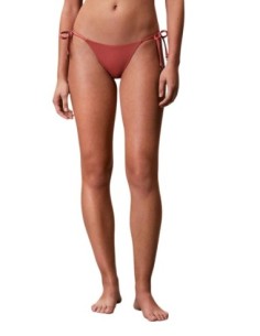 Calvin Klein Jeans bas de bikini rose à nouer