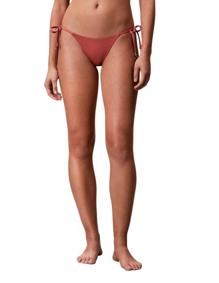 Calvin Klein Jeans bas de bikini rose à nouer