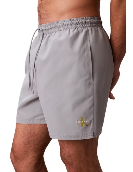 Calvin Klein Jeans short de bain homme gris
