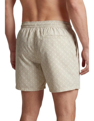 Calvin Klein Jeans short de bain homme beige