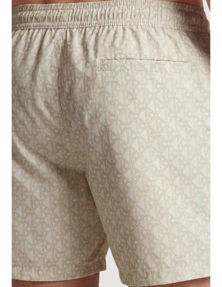 Calvin Klein Jeans short de bain homme beige