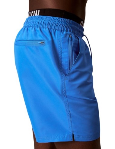 Calvin Klein Jeans short de bain boxer bleu azur