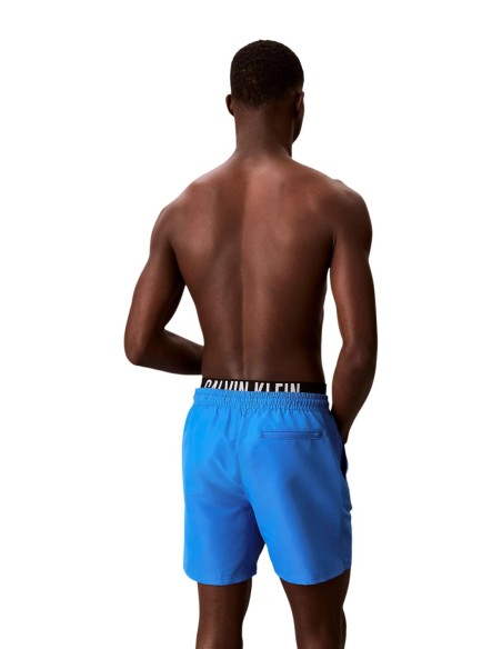 Calvin Klein Jeans short de bain boxer bleu azur